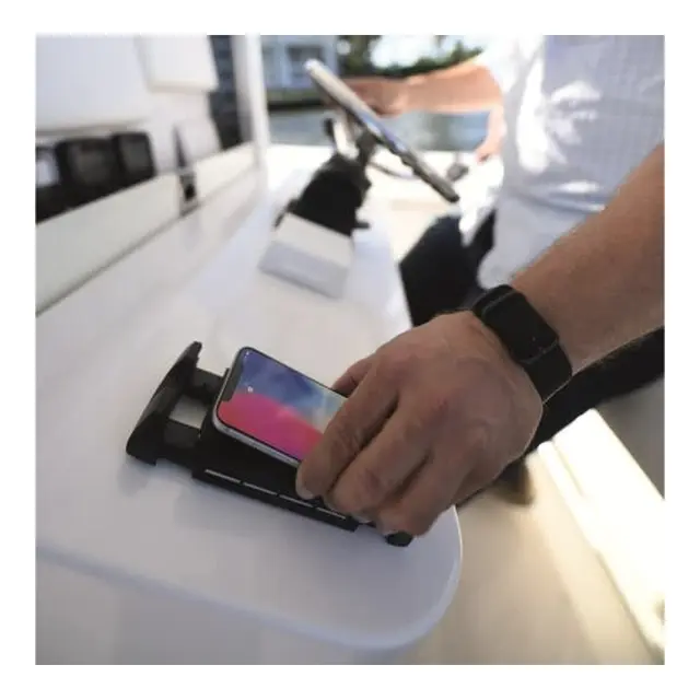 SCANSTRUT Rokk Charge Active Mobilholder m/Trådløs Lader 12/24V 
