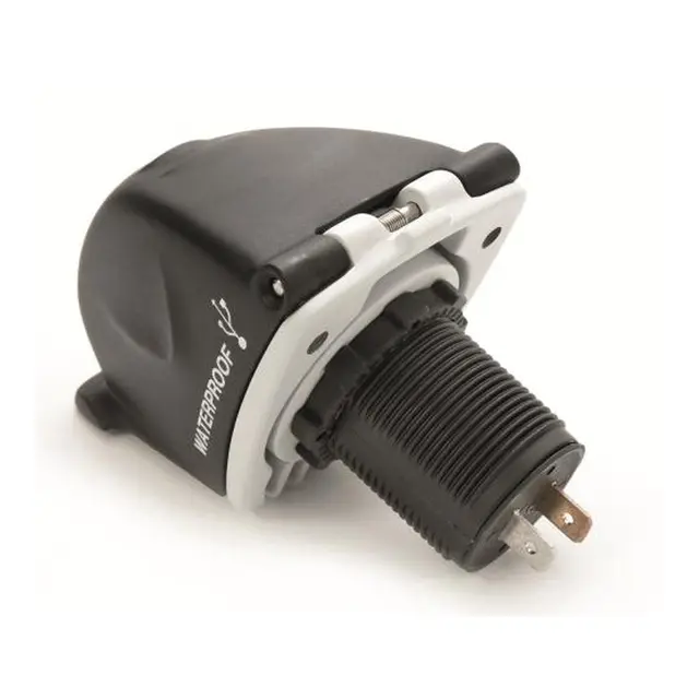 SCANSTRUT Sprutsikker IPX4 USB Lader Dobbelt USB-uttak - 12/24V 