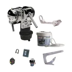 LEWMAR S2000 1000W 14mm bly tau Med 10kg M-Anker galv.