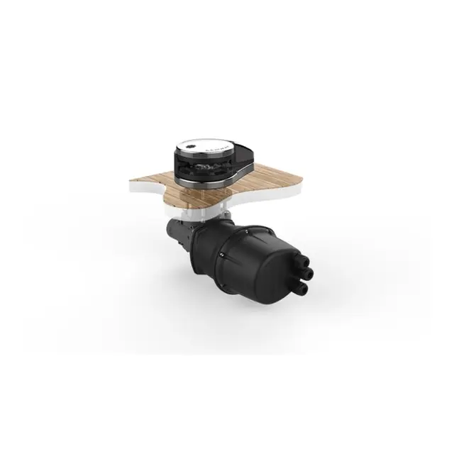 LEWMAR Vinsj VX2 Kabelar Dekksenhet 6mm 12V STD 700w 
