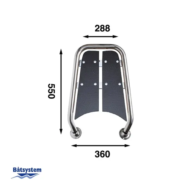 BÅTSYSTEM Baugspyd Motorbåt MP55 Blackline 