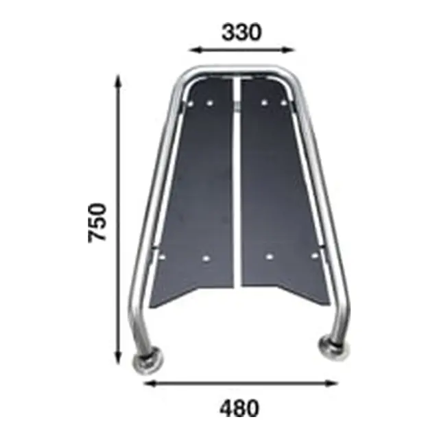 BÅTSYSTEM  Baugspyd Motorbåt MP75BL Blackline 