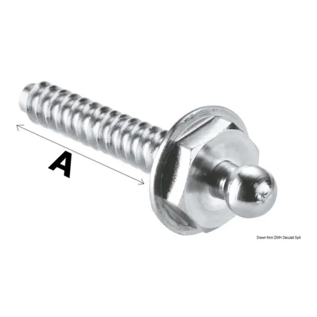 LOXX® Kalesjeknapp Han - 5pk 