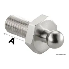 LOXX&#174; kalesjeknapp Han med utter - 5pk