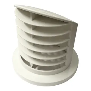EBERSP&#196;CHER Dyse vridbar 50/60mm 90 grader - Hvit