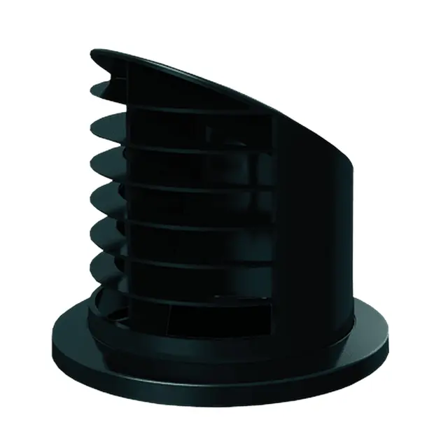 EBERSPÄCHER Dyse vridbar 50/60mm 90 grader - Sort 