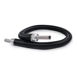 Eksosslange 28mm Isolert 200cm Rustfri