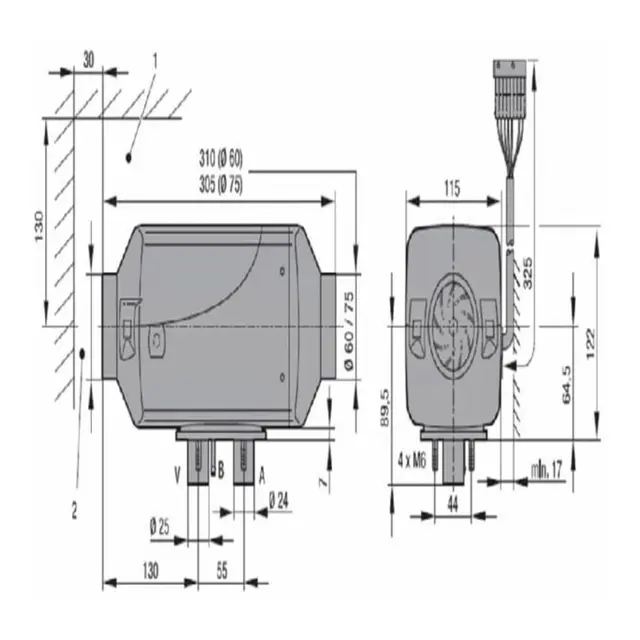 EBERSPÄCHER Airtronic S3 D2L  Complete 24V 