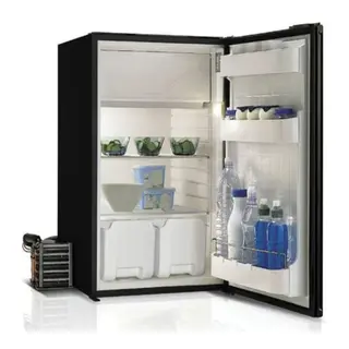 VITRIFRIGO 130l Kj&#248;leskap Airlock sort