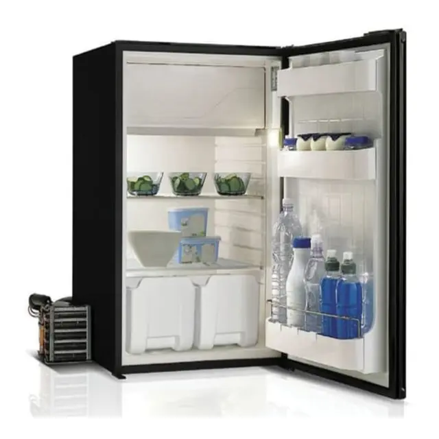 VITRIFRIGO 130l Kjøleskap Airlock sort 