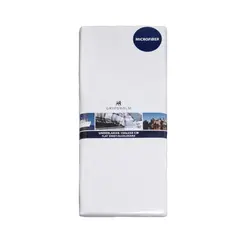 GRIPSHOLM Laken microfiber hvit 150 x 250 cm