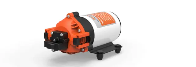 SEAFLO Trykkvannspumpe - 12V 35 Serien, 80PSI, 7L/Min 