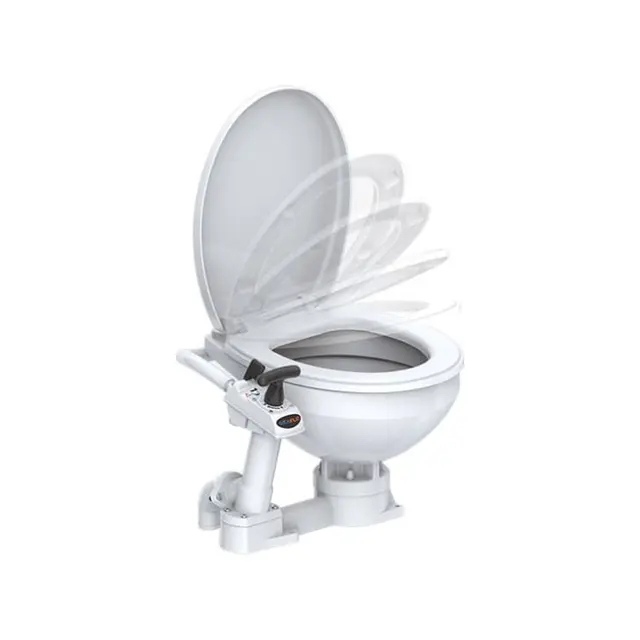 SEAFLO Manuelt Toalett - Comfort Twist n' lock 