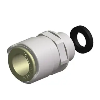 WHALE Quick Connect Kranttilkobling 15mm Hun - 1/2&quot; gjenger og pakning