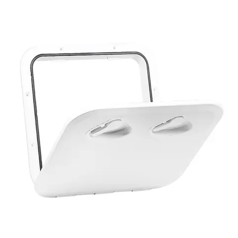 ABS Luke 370x375mm - hvit