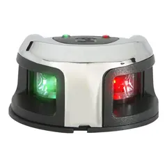 ATTWOOD lanterne Bicolor Rustfri LED 2NM for Dekkmontering - 12v