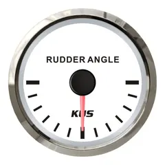 KUS Rorindikatorinstrument 52mm Hvit/rustfritt&#160;for Rod-5