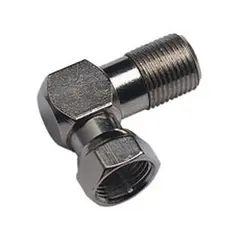 GLOMEX  Plugg V9146 Antennekabel 90 Gr. Hun til han