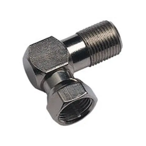 GLOMEX  Plugg V9146 Antennekabel 90 Gr. Hun til han