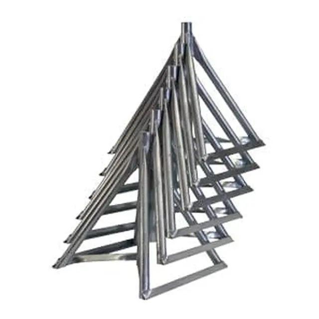 Motorbåtstøtte galvanisert MBS-3: 64-97 cm 