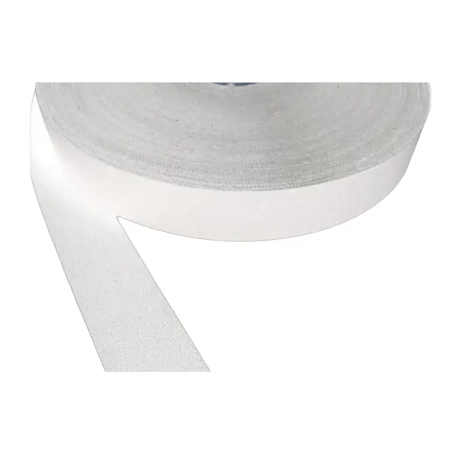 Kalesje Kantbånd 30mm Hvit - metervare 