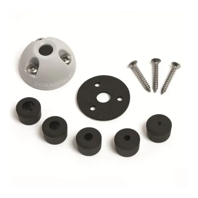 SCANSTRUT DS40-P-BLK Kabelgjennomføring Sort, kompositt, kabel 12-15mm 