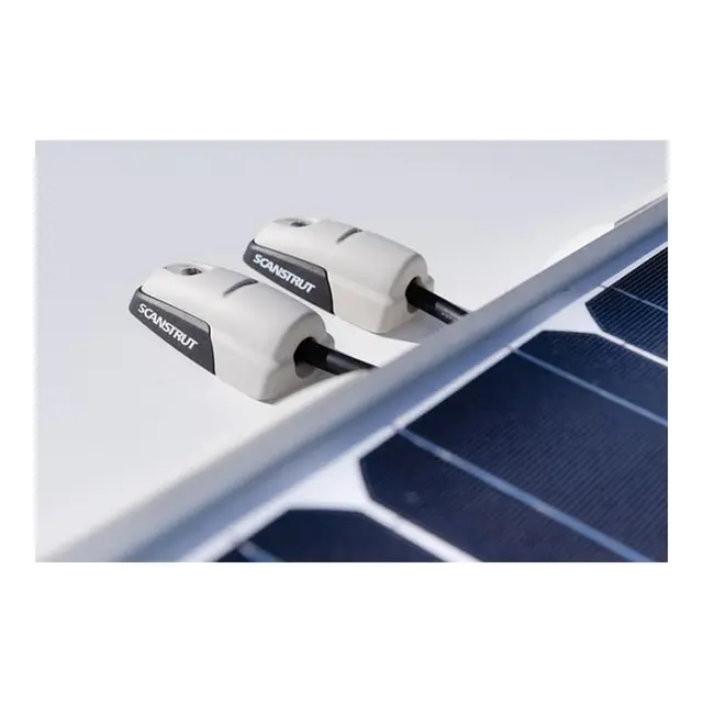SCANSTRUT DS-H10 Kabelgjennomføring Grå, vinklet, kabel 6-10mm 