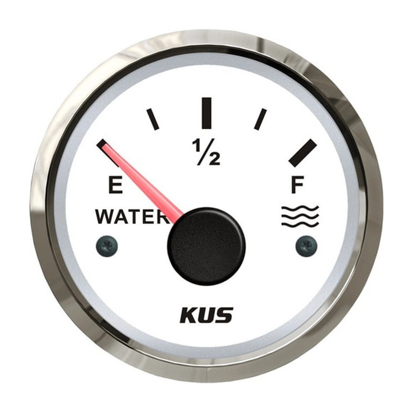 KUS Tankmåler Vann Hvit m/blank ring 0-190 Ohm