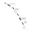 GLOMEX  VHF RG8X Antennekabel 24 meter -&#160;m/ FME terminaler