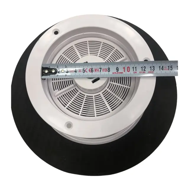 MARINCO Solcelleventilator 4'' Rustfri Day / Night 