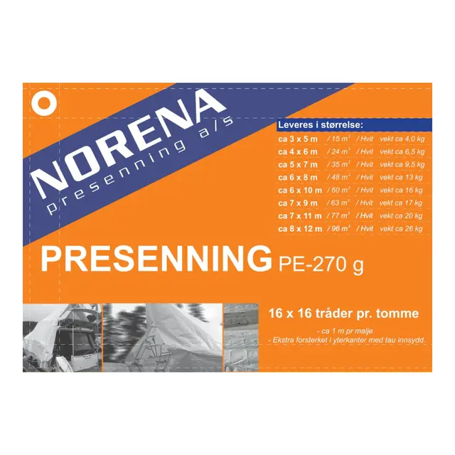 NORENA PRE-270-7x9 