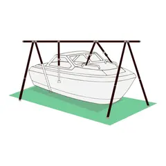 NORENA Bakkestativ A1 - 6m Passer alle b&#229;ttyper 15-18ft