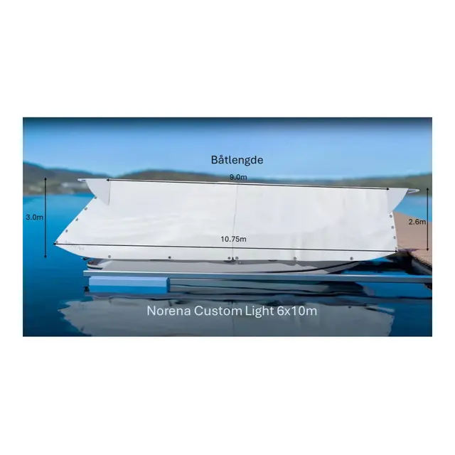 NORENA Light 6x9 550 G Norena Light Opplagspresenning 