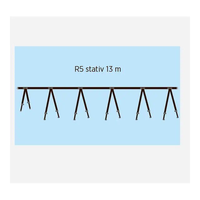 NORENA Dekkstativ R5 - 13m passer til alle båttyper 36-40ft 