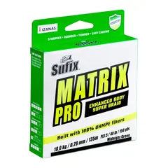 SUFIX Matrix Pro Green 135m 0,15mm 10,0kg