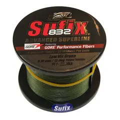 SUFIX 832 Braid Lo-Vis Green 3200m 0,13mm 8,2kg