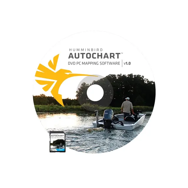 HUMMINBIRD AutoChart PC Software Mulighet til å lage egne sjøkart 