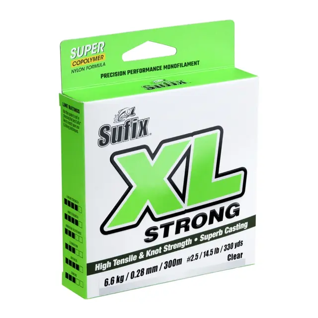 SUFIX XL Strong Clear 300m 0,40mm 13,0kg 