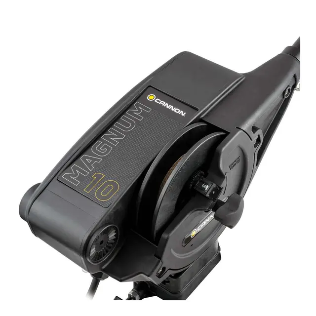 CANNON Magnum 10 STX - sort Dyprigger elektrisk - 12v - 76m spole 