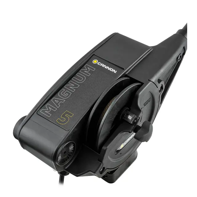 CANNON Magnum 5 ST - Sort Dyprigger elektriskt - 12v - 76m spole 
