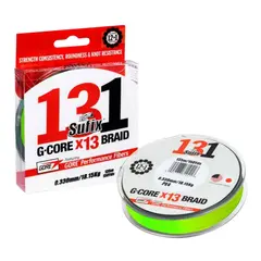 SUFIX 131 G-Core x13 Neon Chartreuse 150m 0,205mm 12,7kg
