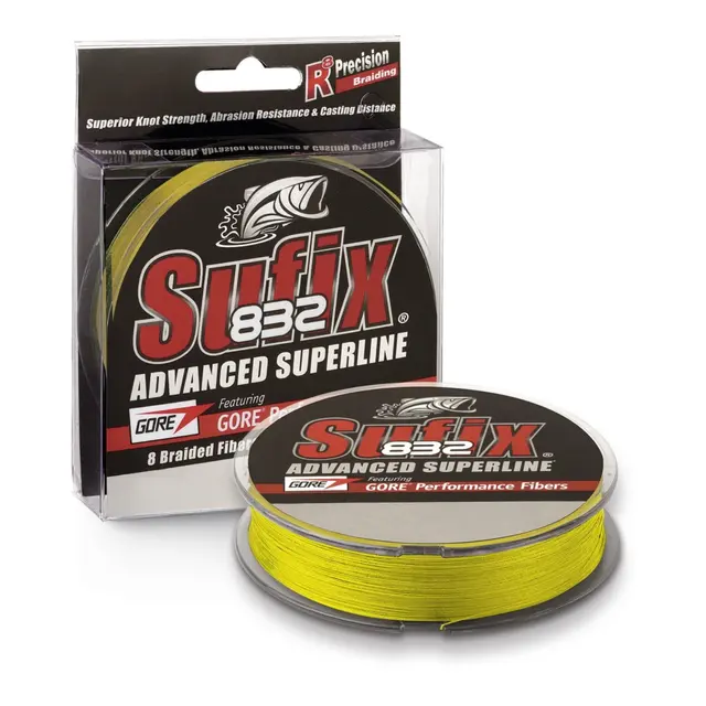SUFIX 832 Braid Yellow 120m 0,20mm 13,5kg 