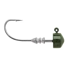 VMC Ned Rig Jighead Green Pumpkin 4p 7g #1/0