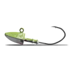 VMC Dart Jighead Ghost Chartreuse 14g #3/0 3p