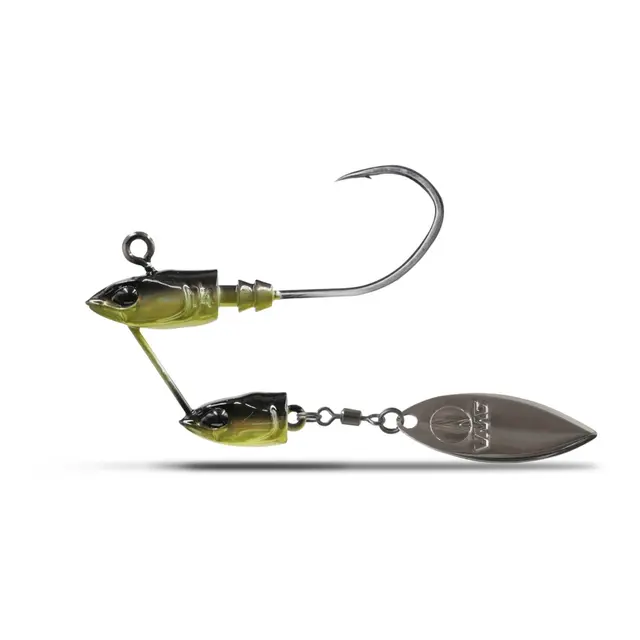 VMC TwinJig Green 2pac 7g #1/0 