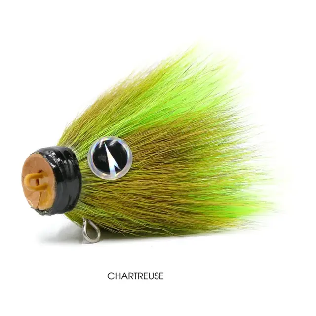 VMC Baby Mustache Shallow 14g Chartreuse 