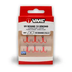 VMC 4551 Treble UV Orange #8 6stk