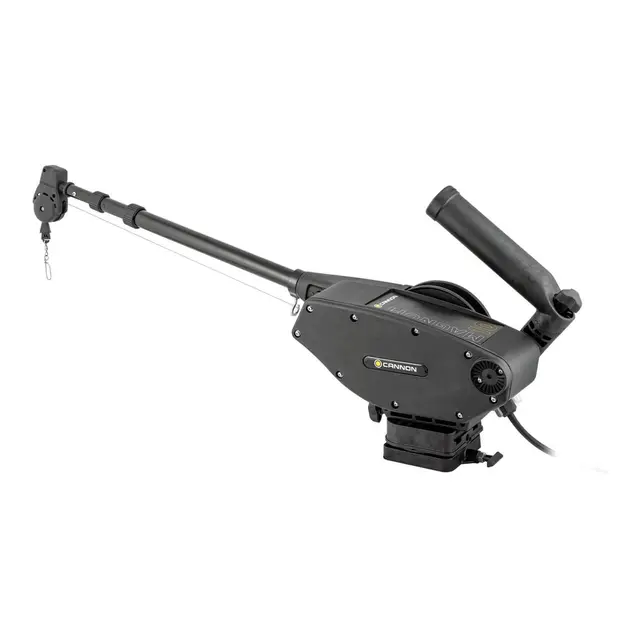 CANNON Magnum 10 STX - sort Dyprigger elektrisk - 12v - 76m spole 