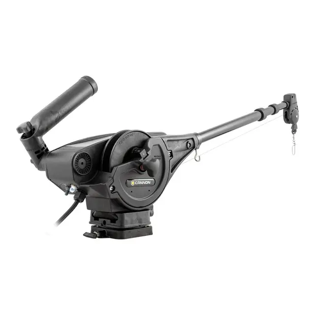 CANNON Magnum 10 STX - sort Dyprigger elektrisk - 12v - 76m spole 