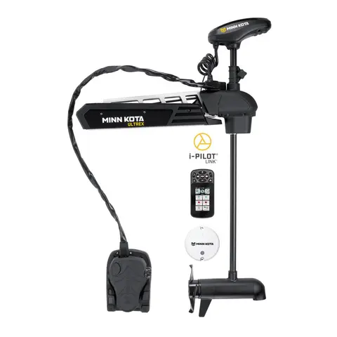 MINN KOTA Ultrex 80 US2 El. P&#229;hengsmotor 36kg skyv-132cm stamme-ferskvann-ipilot